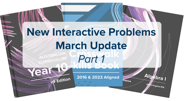 New Interactive Problems in March 2024 - Part 1